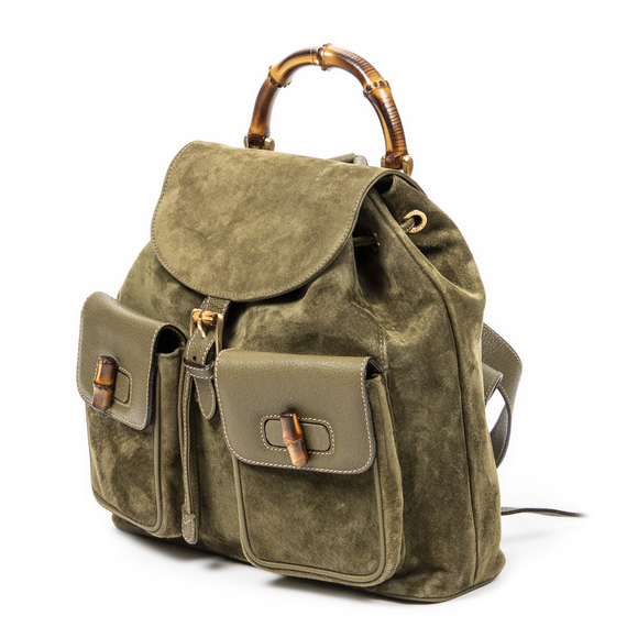 Gucci Large Bamboo Backpack - Picture 7 of 9